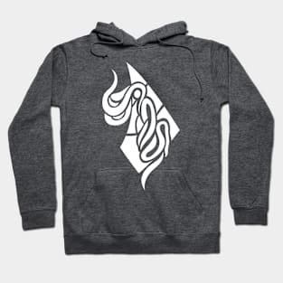 Imaginary Tentacle Creature (White) Hoodie